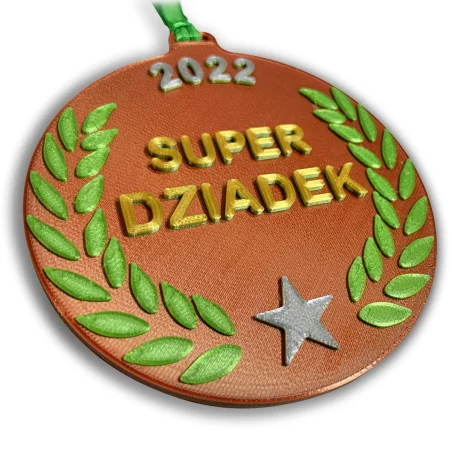 Medal/Magnet "Laurel for Grandfather's Day"