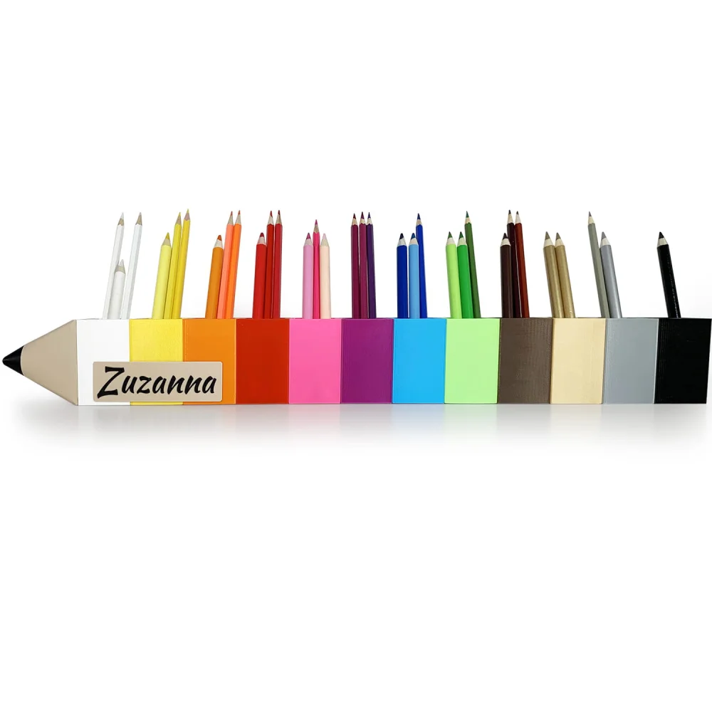 Crayon Holder 12 Colors GOLD