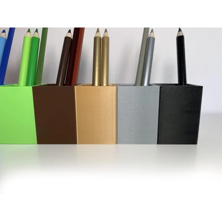 Crayon Holder 12 Colors GOLD