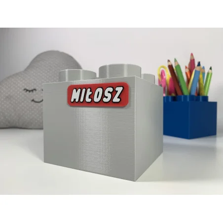 Large Block Piggy Bank for Kids